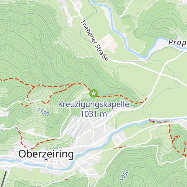Map of Kreuzigungskapelle