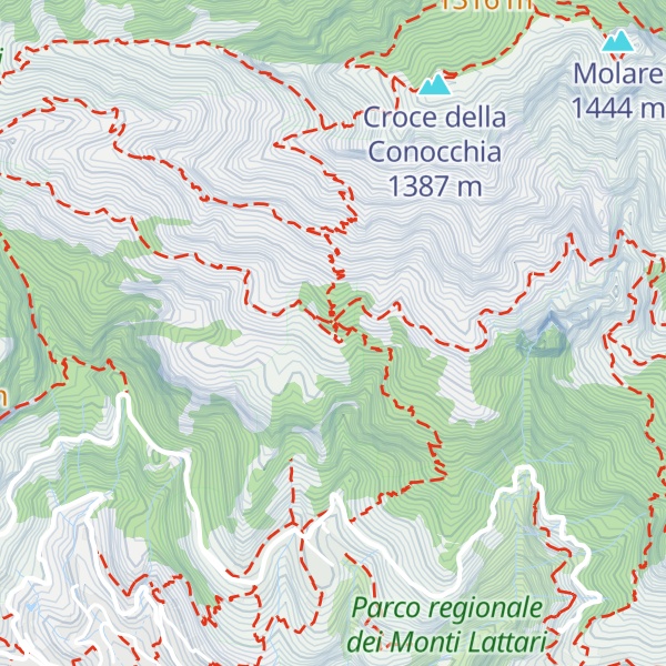 Map of Caserma Forestale