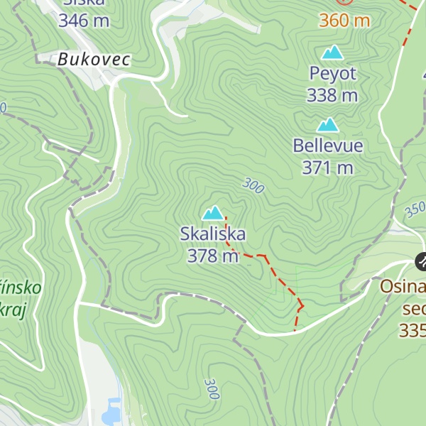 Map of Skaliska