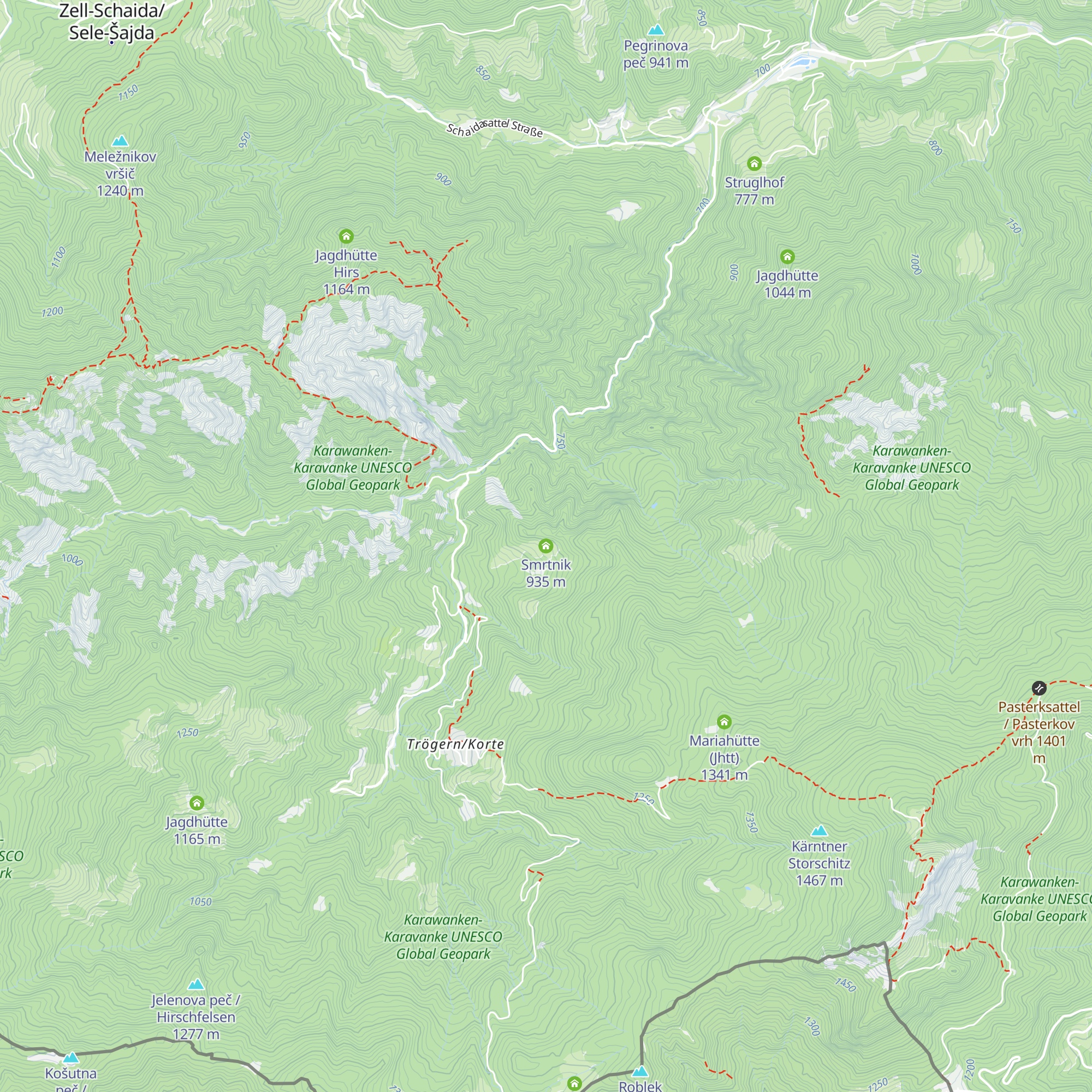 Smrtnik map