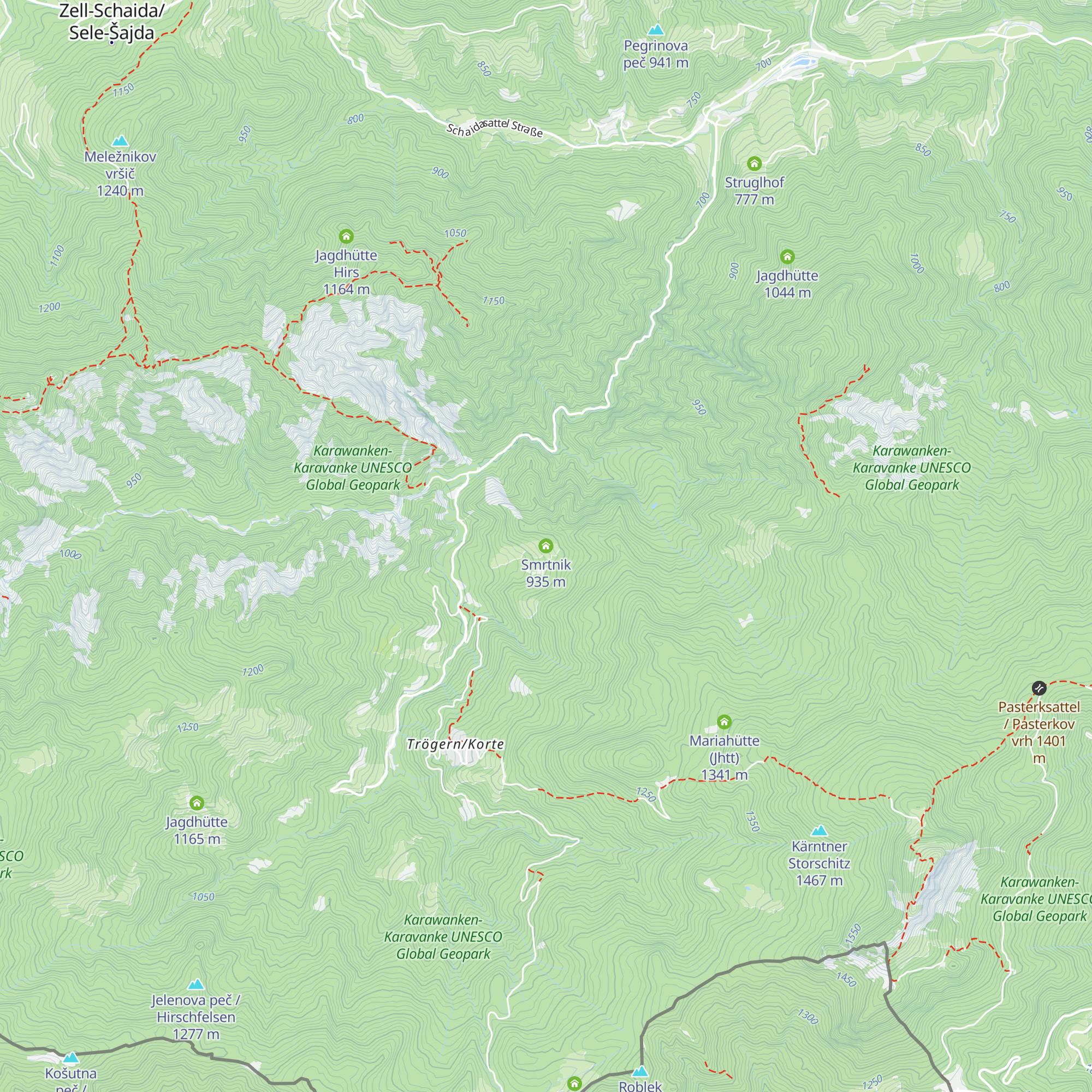 Smrtnik map