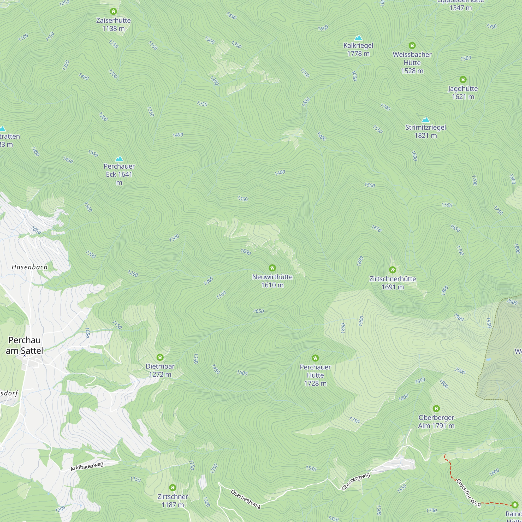 Wenzelhütte map