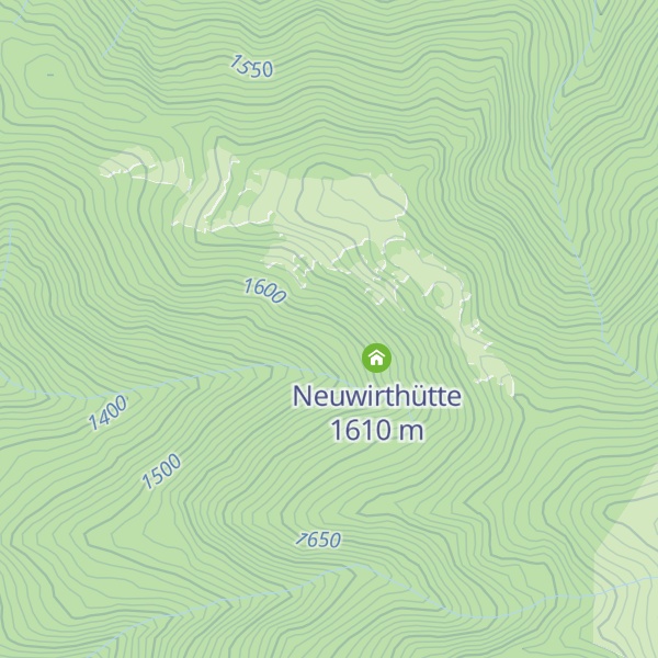 Map of Wenzelhütte