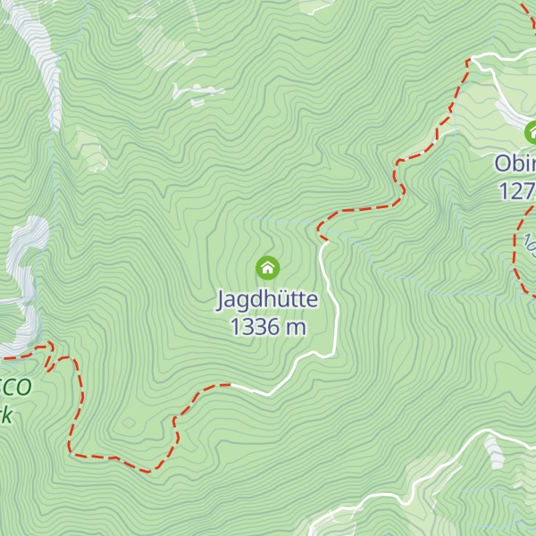 Map of Jagdhütte