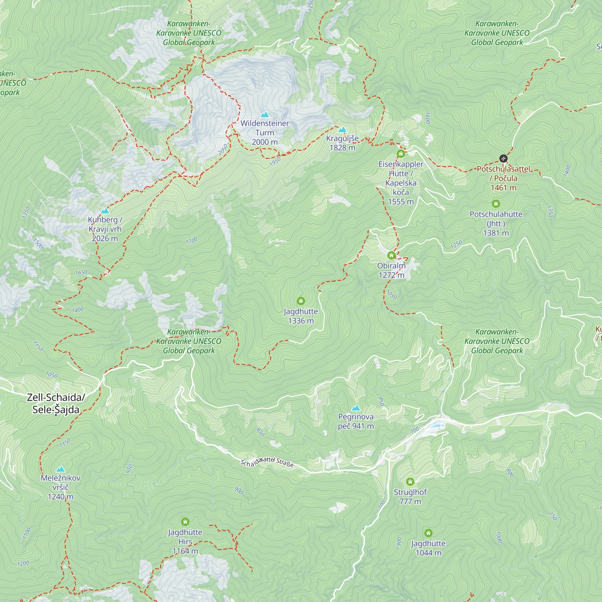 Jagdhütte map