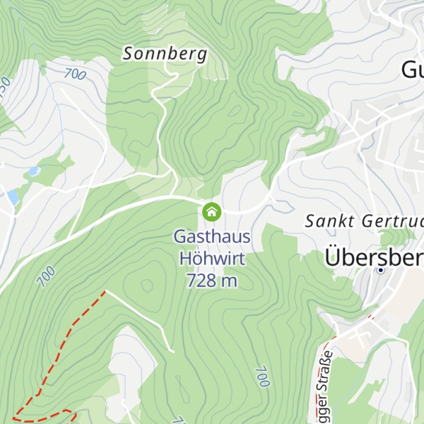Map of Gasthaus Höhwirt
