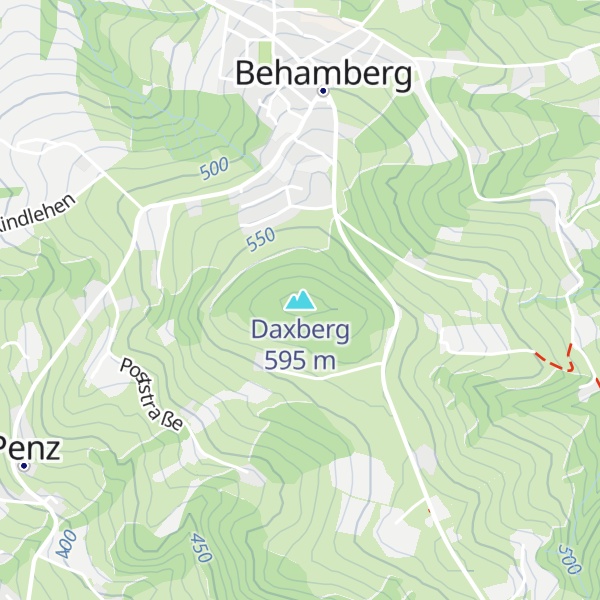 Map of Daxberg