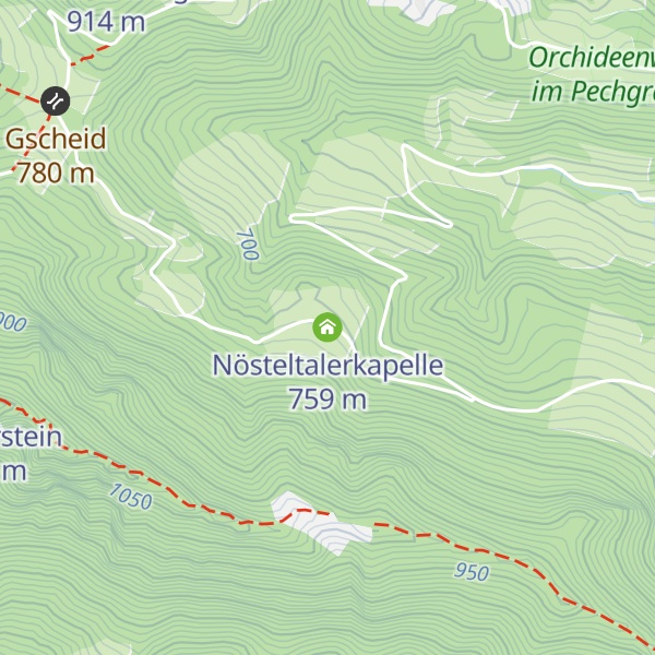 Map of Nösteltalerkapelle