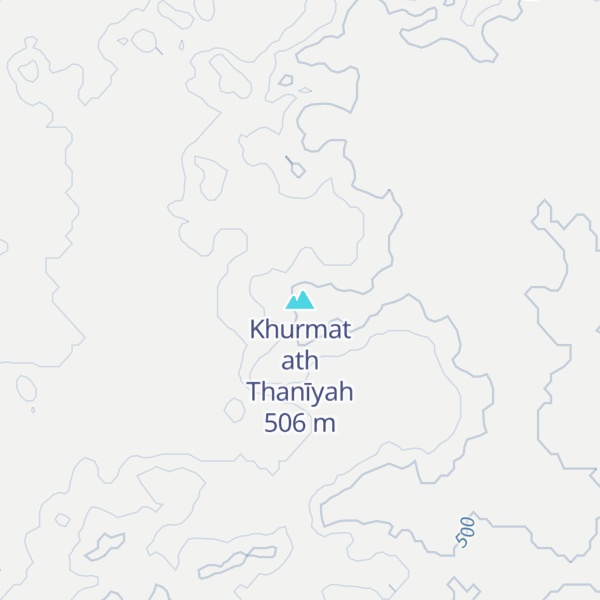 Map of Khurmat ath Thanīyah