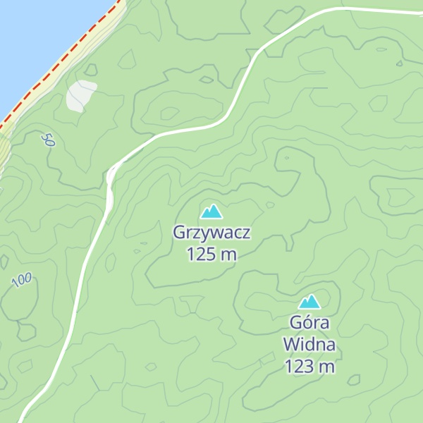 Map of Grzywacz