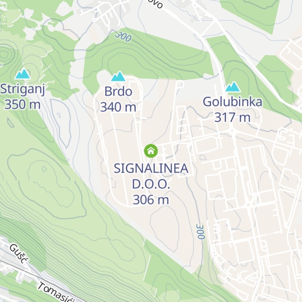 Map of SIGNALINEA D.O.O.