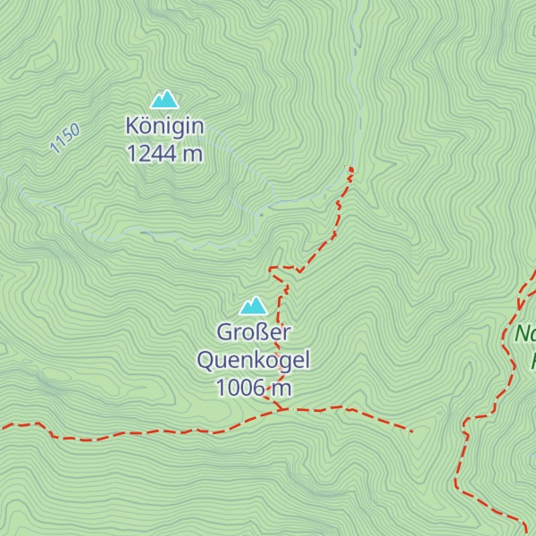 Map of Saigerinhütte, hintere