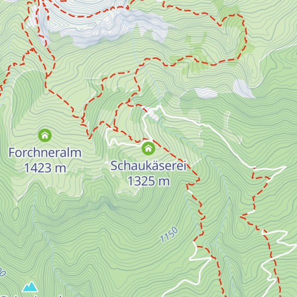Map of Schaukäserei