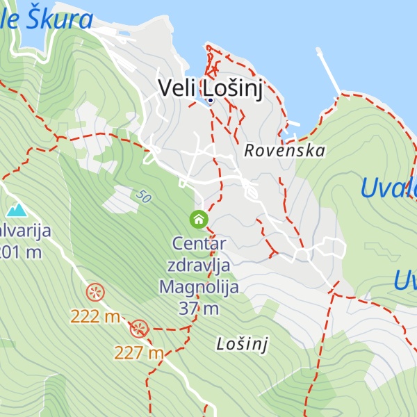 Map of Villa Elisabeth