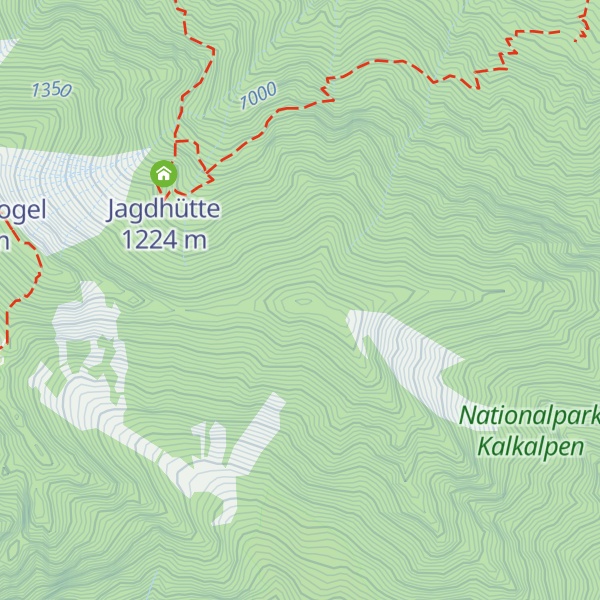 Map of Hieflerstutzen