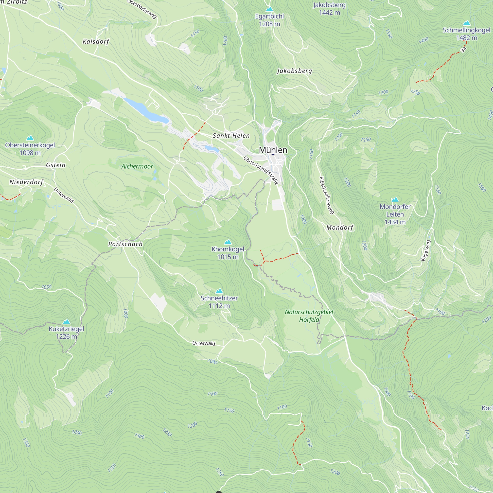Speckbauer map