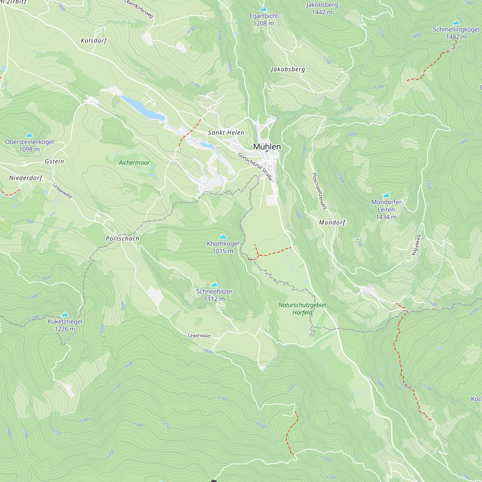 Speckbauer map