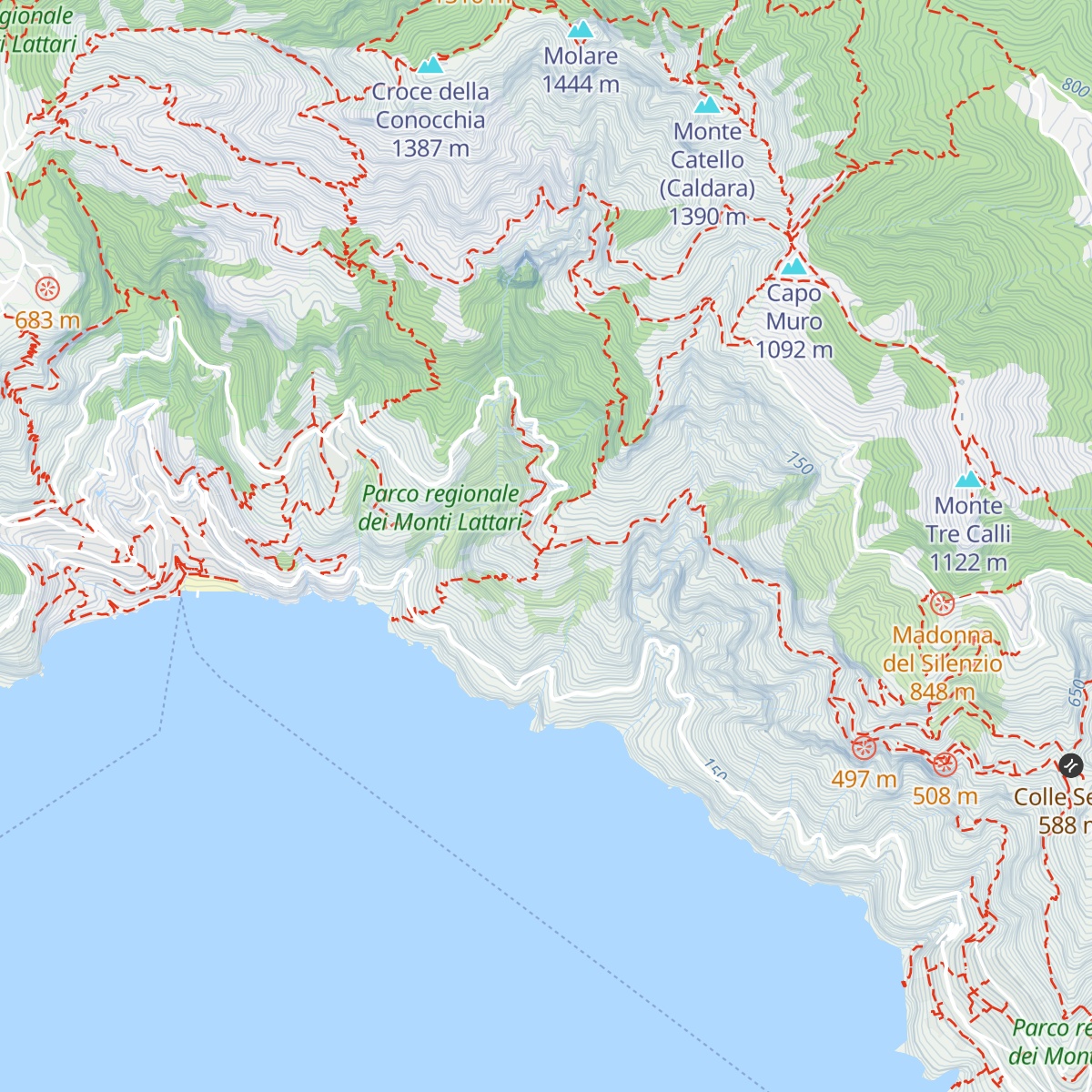 Rifugio Dei Mele restaurant map