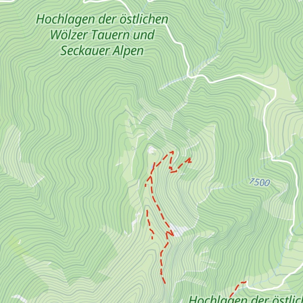 Map of Kreuzkarschneid