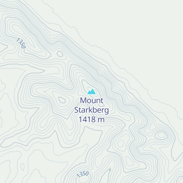 Map of Mount Starkberg