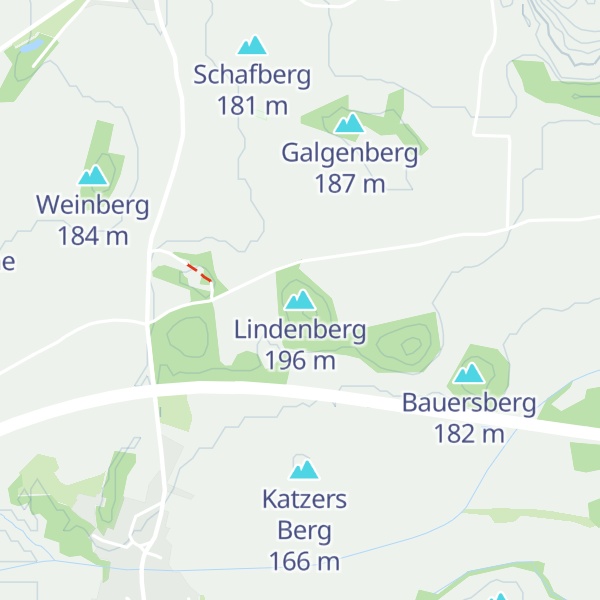 Map of Lindenberg