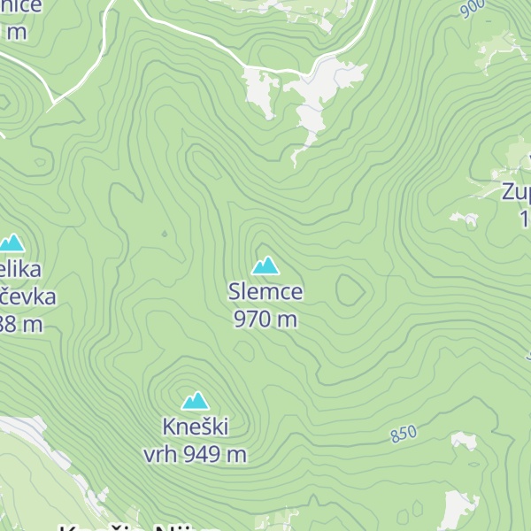 Map of Slemce