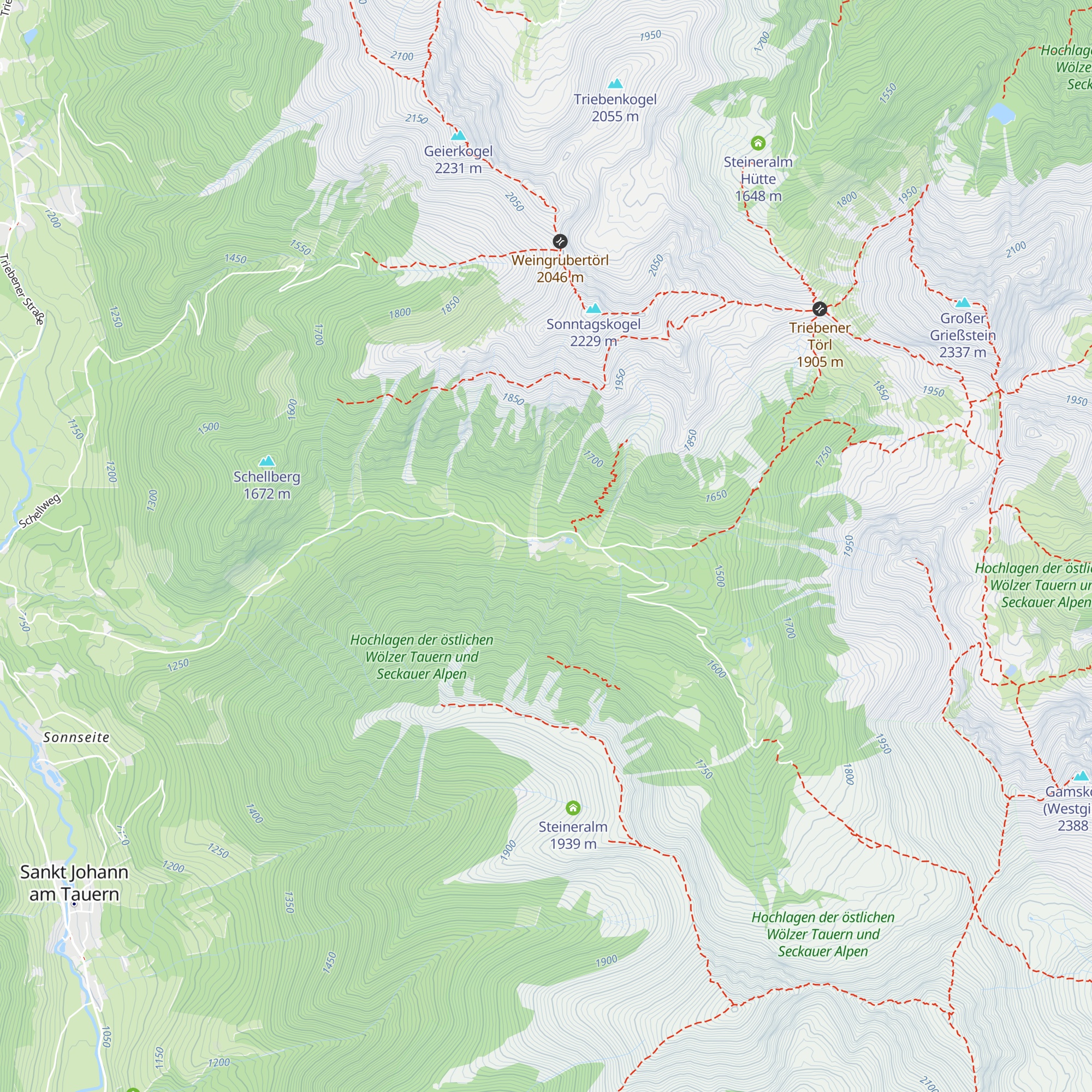 Franzlbauerhütte map