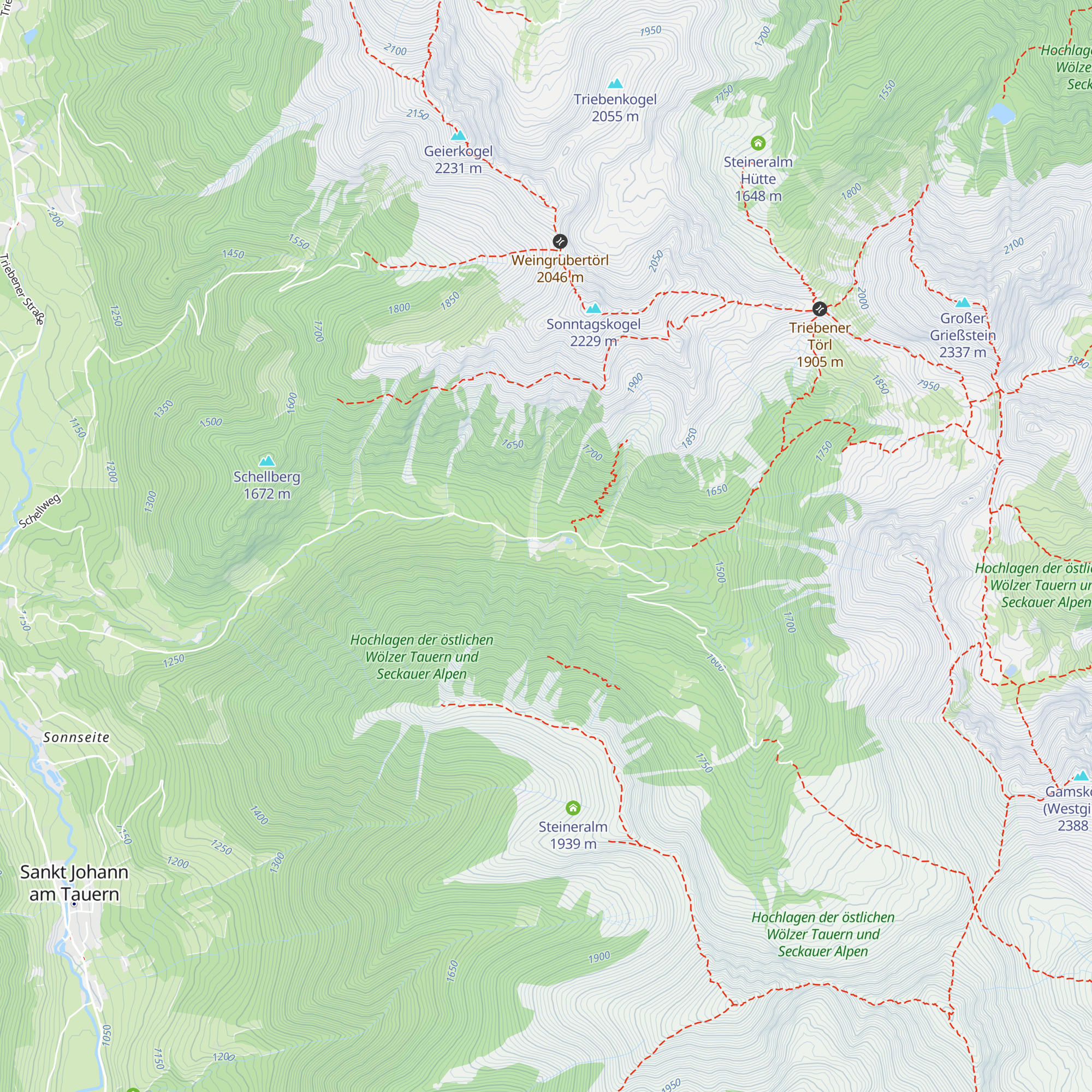 Franzlbauerhütte map