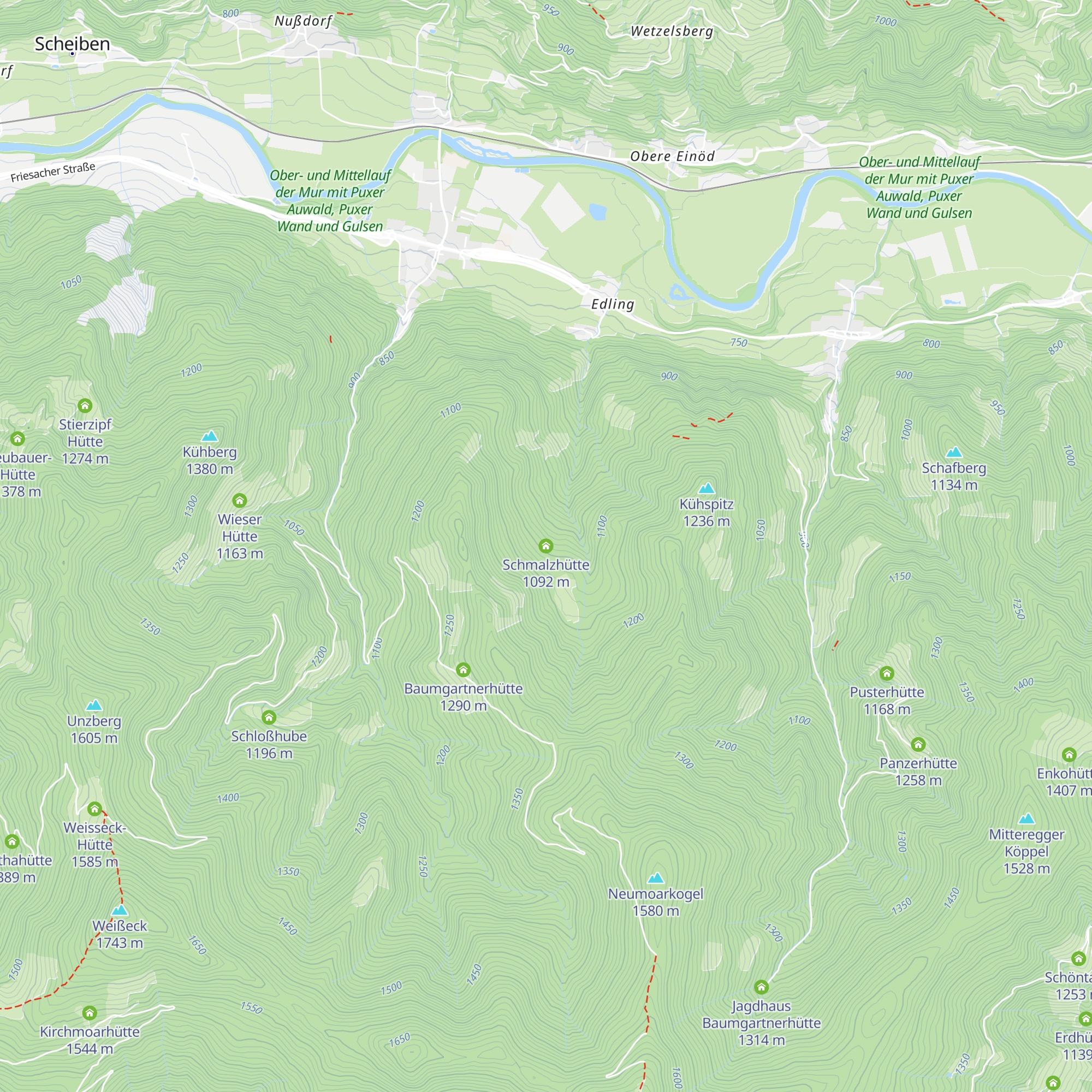 Schmalzhütte map