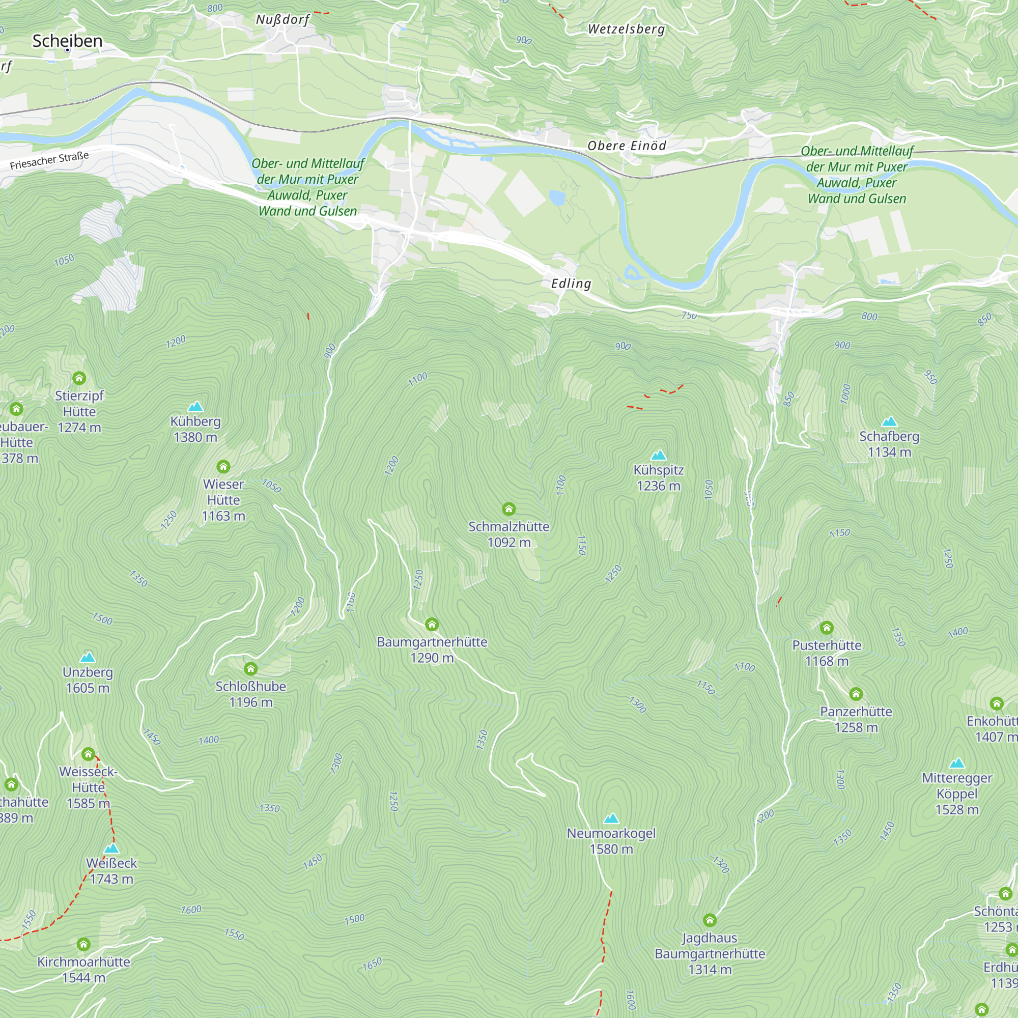 Schmalzhütte map