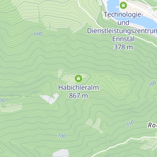 Map of Habichleralm
