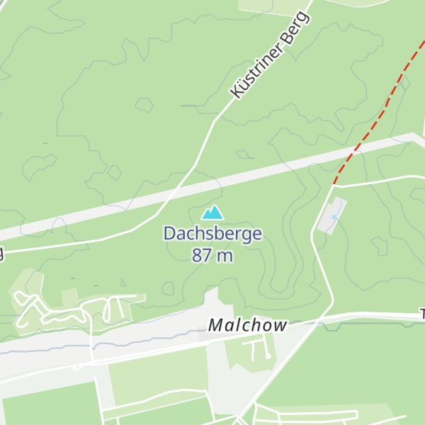 Map of Dachsberge