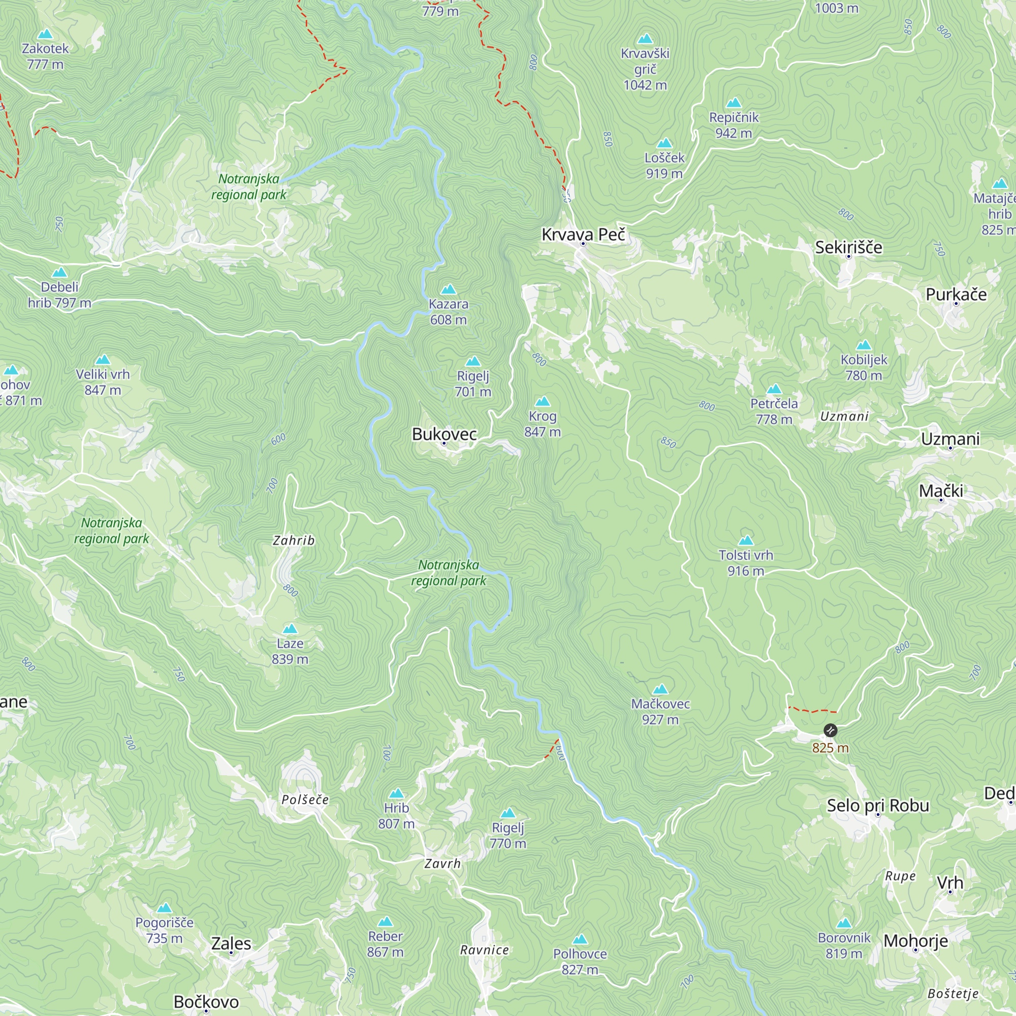 Lovska koča LD Mokrc (Stara Bukovica) map