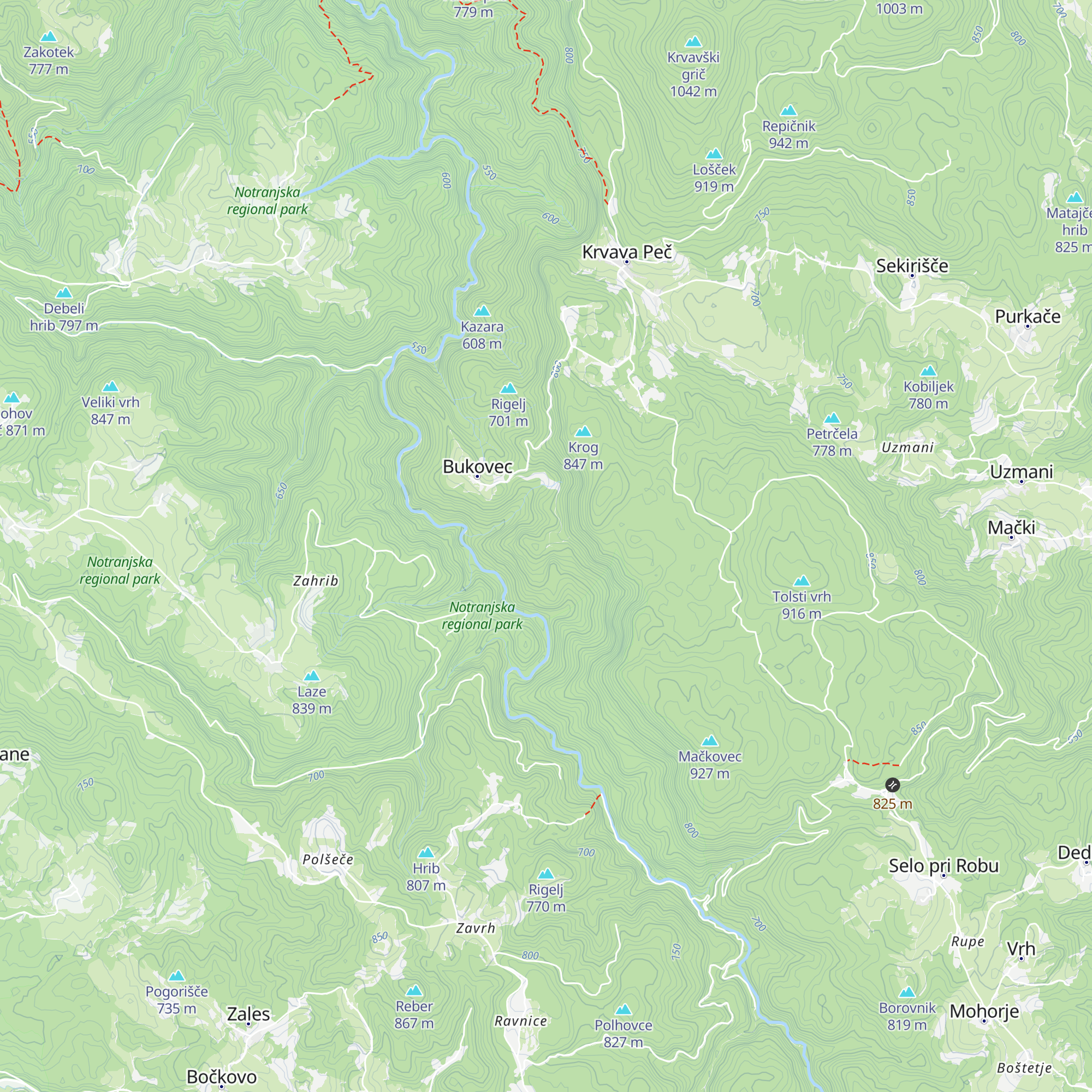 Lovska koča LD Mokrc (Stara Bukovica) map
