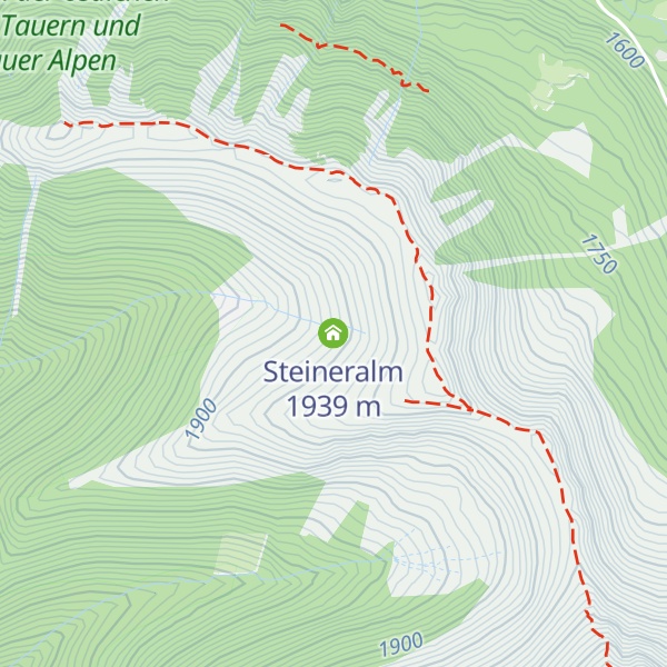 Map of Steineralm