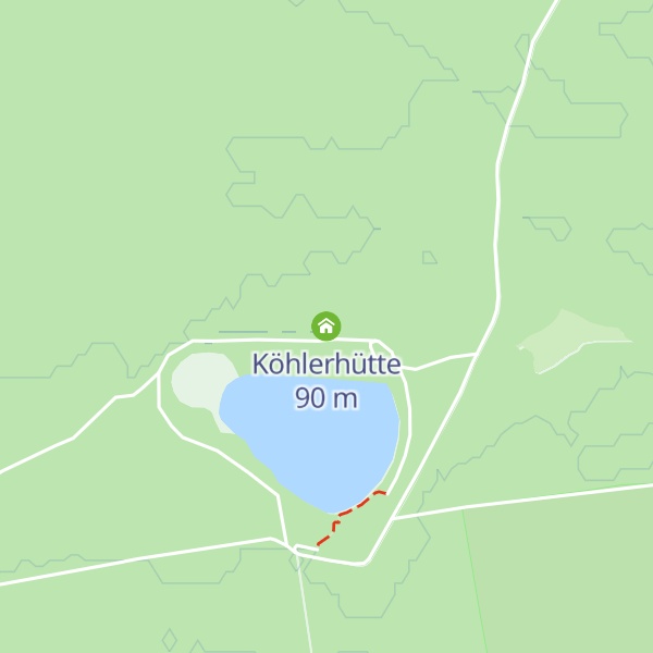 Map of Köhlerhütte
