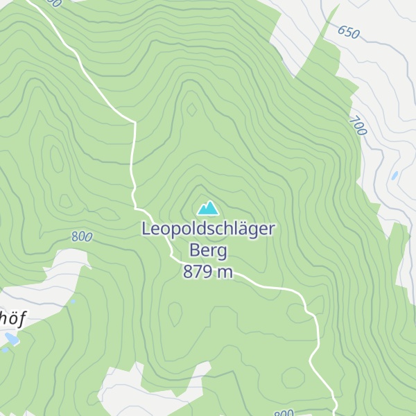 Map of Leopoldschläger Berg