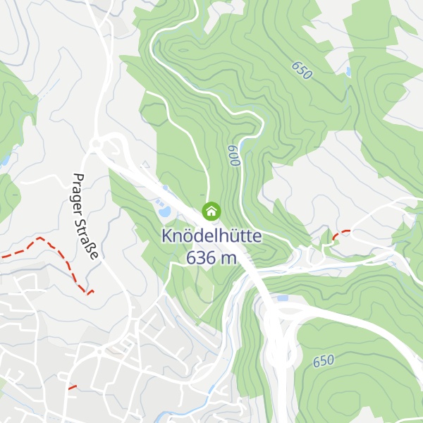 Map of Knödelhütte