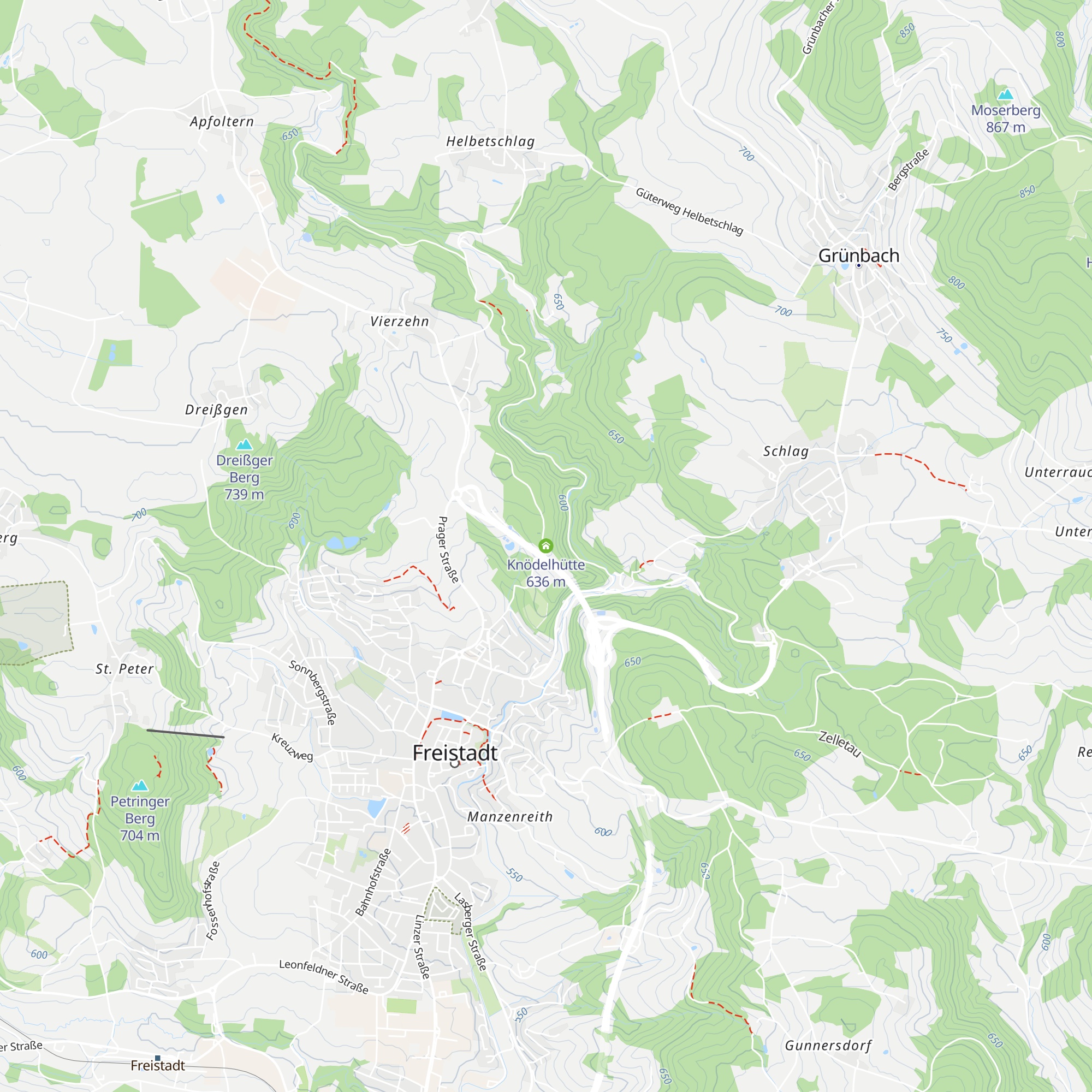 Knödelhütte map