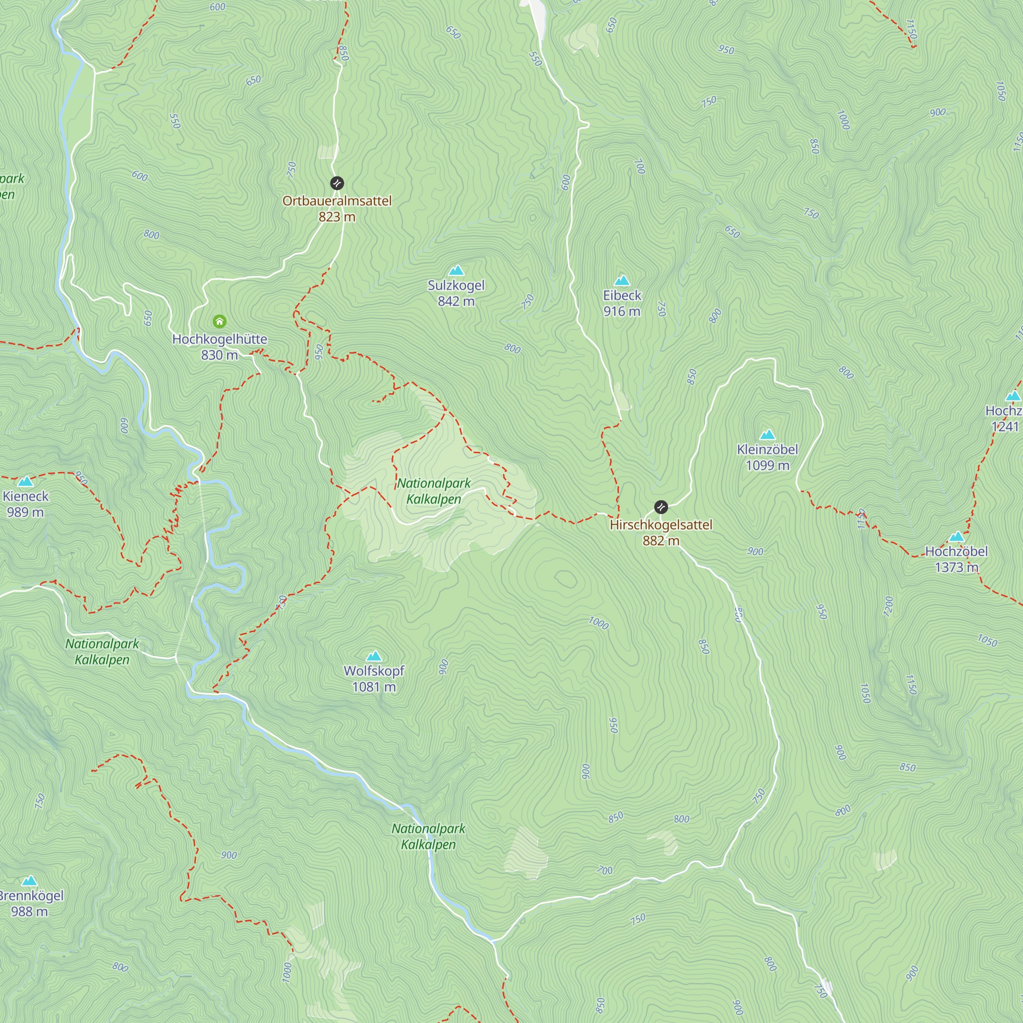 Anlaufalm map