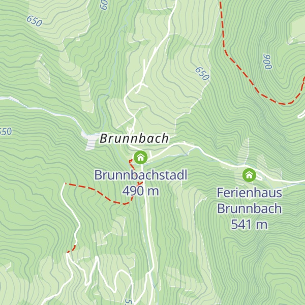 Map of Brunnbachschule