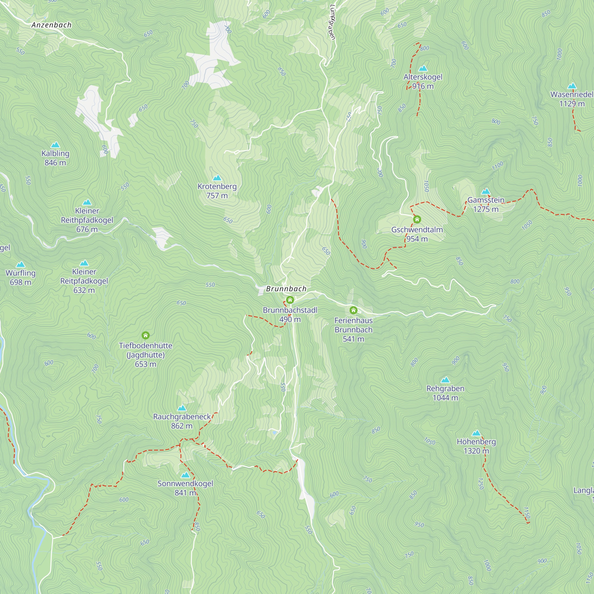 Brunnbachschule map