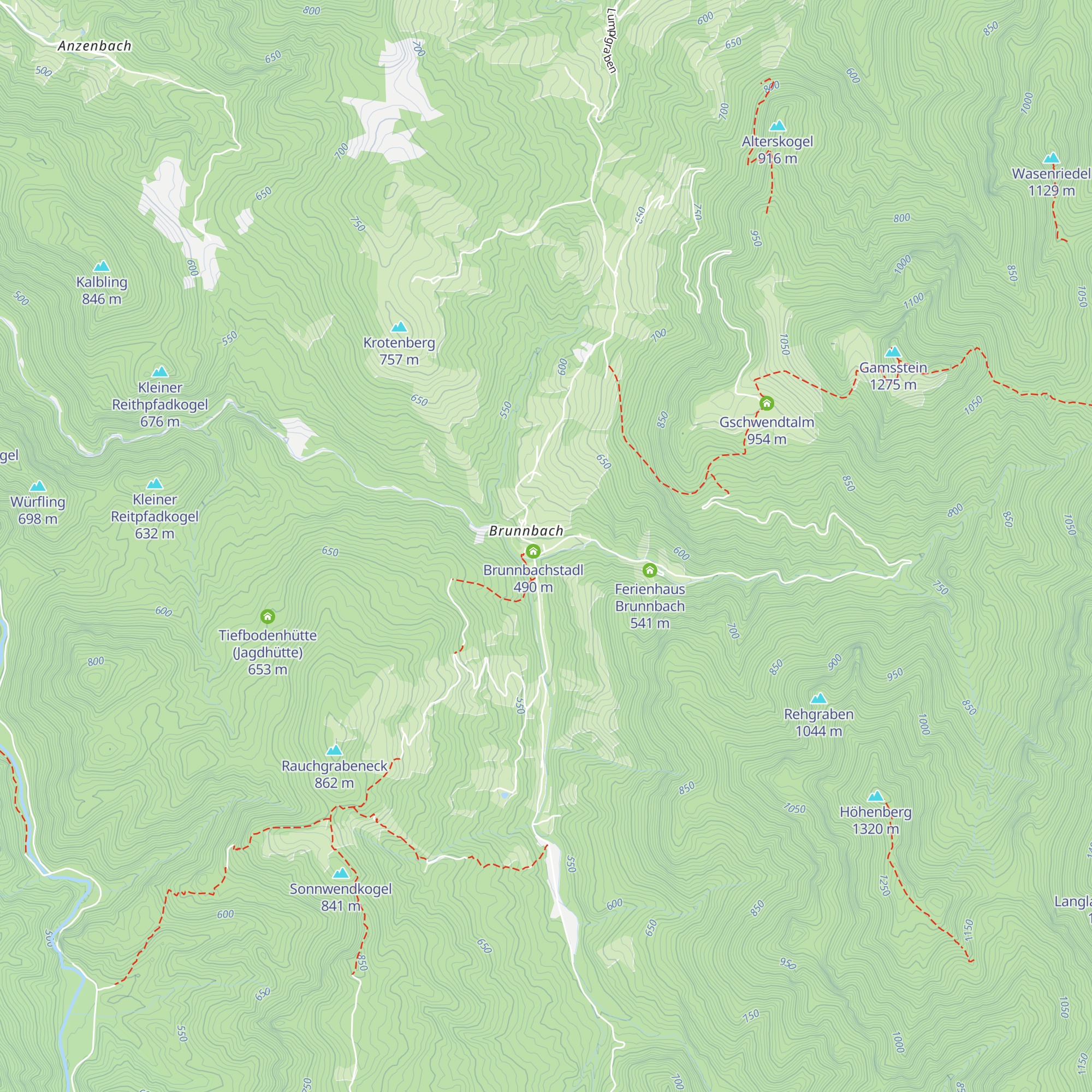 Brunnbachschule map
