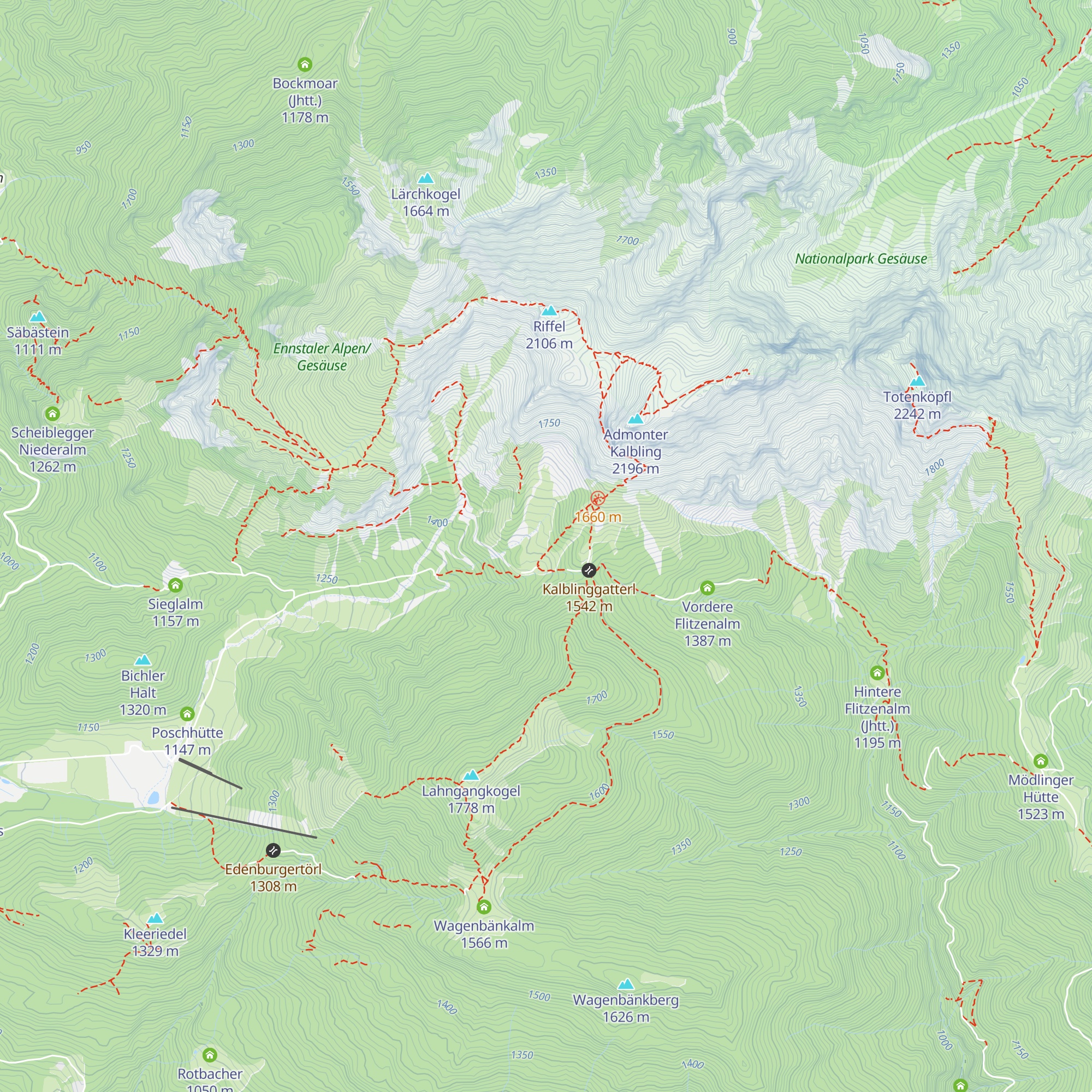 Bergrettungshütte map