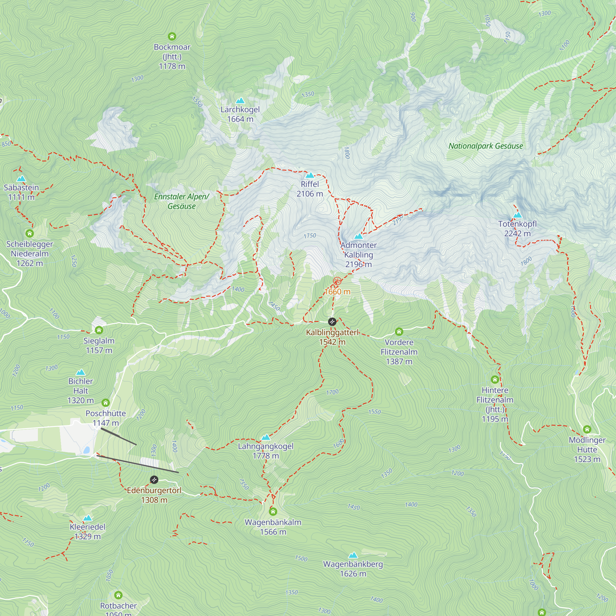 Bergrettungshütte map