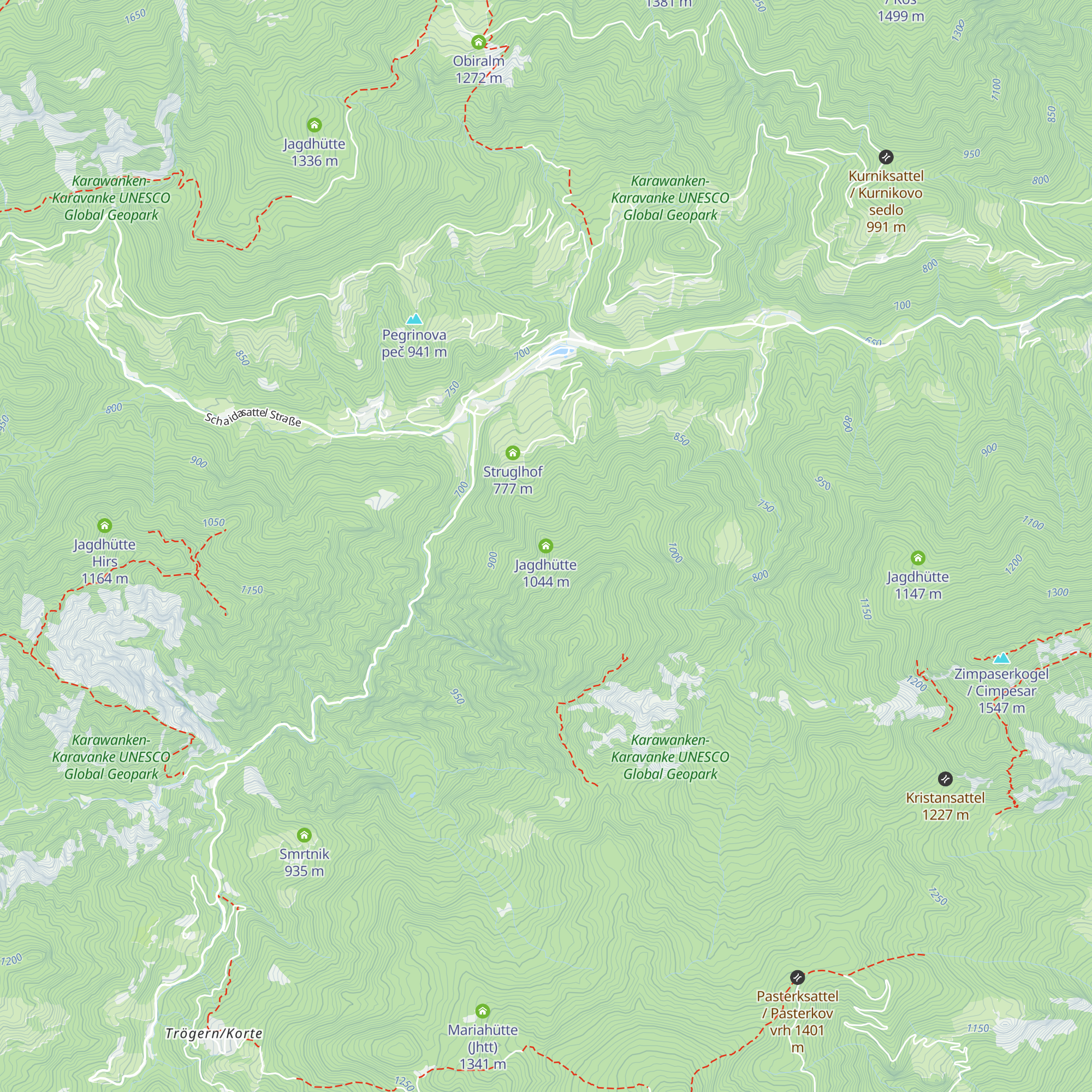 Jagdhütte map