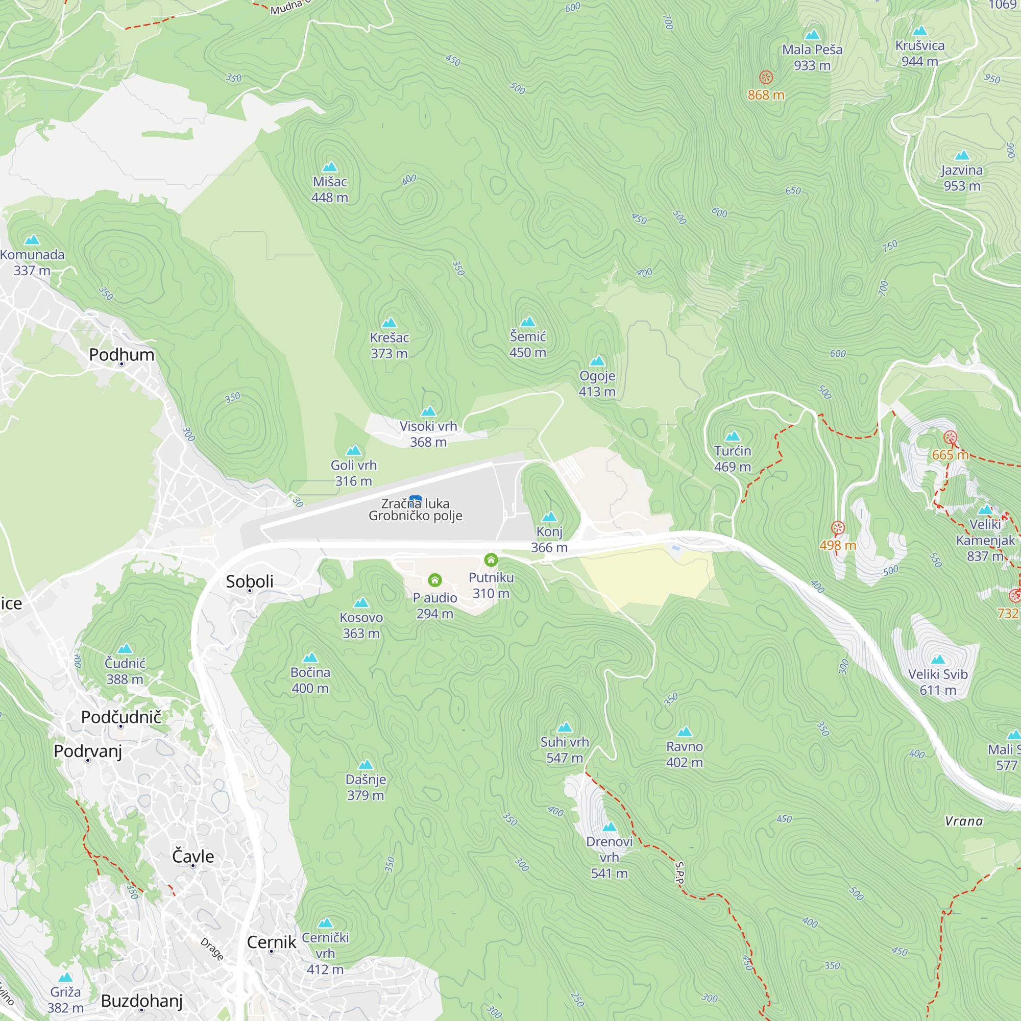 Aerosteak map