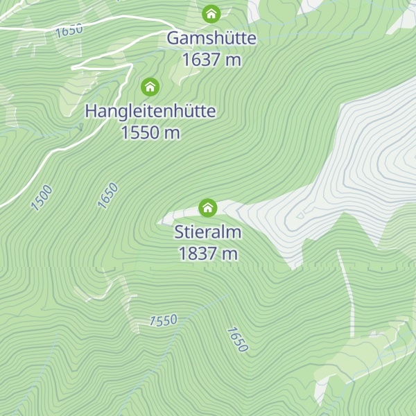 Map of Stieralm