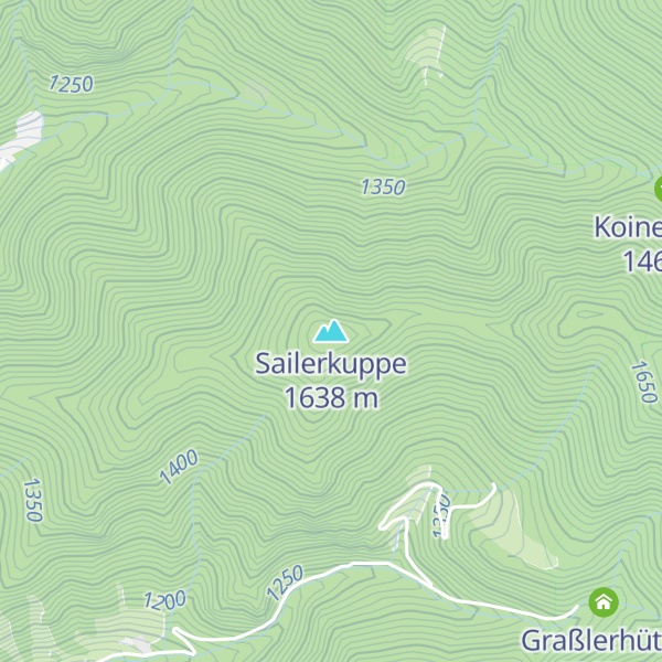 Map of Sailerkuppe