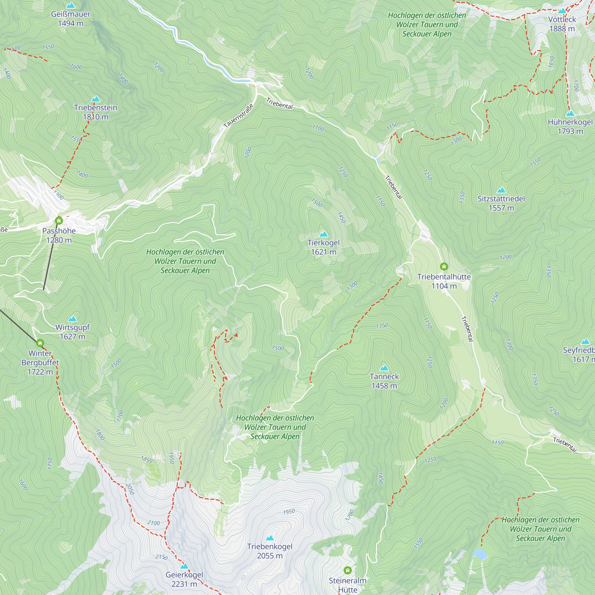Hasensattel map